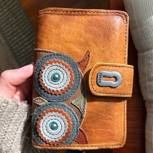 Fossil leather wallet